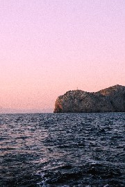 Le cap Formentor au lever du jour.